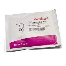 Electrodos Superficie Desechables/ Neuroline 720/ AMBU/ Conector Snap/ Pack 25 uds.
