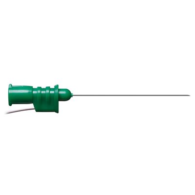 Aguja Inoject / AMBU Neuroline/ 38x0.45mm/ 26G/ Verde/ Caja 10 uds.