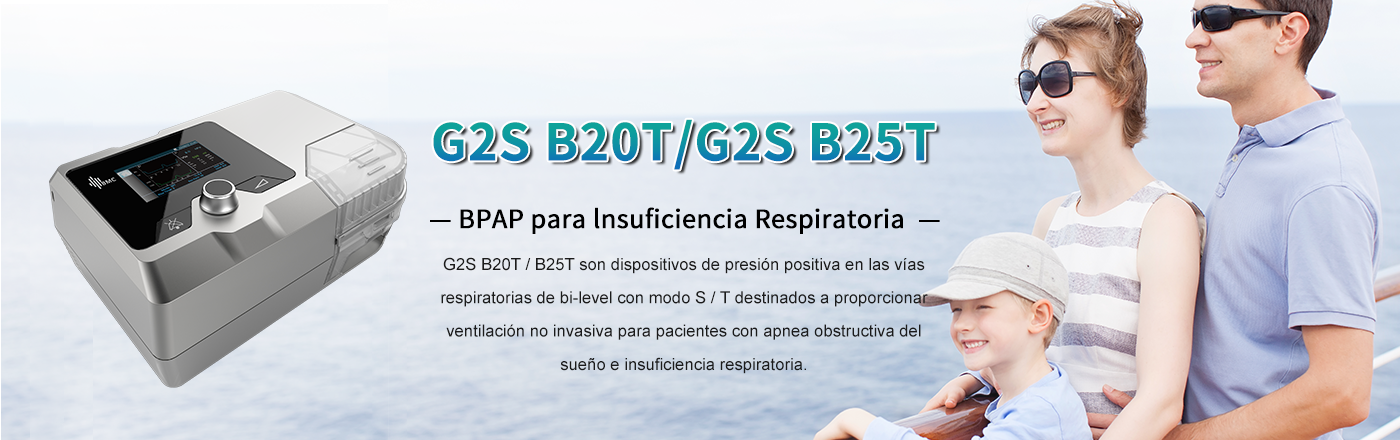 BiPAP G2S B25T S/T frecuencia BMC