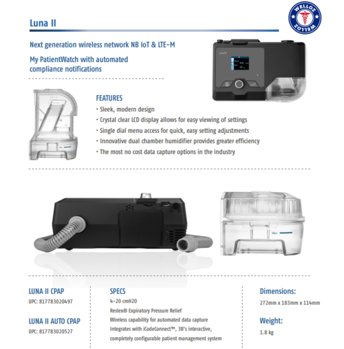 New G2S AutoCPAP BMC
