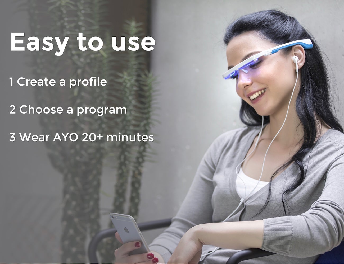 AYO - BlueLight Therapy Glasses - Based Energy Wearable